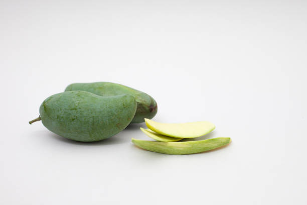 Mango is popular Tropical Thai  fruit have sweet with sour tasty and high vitamin C, healthy and dietary.