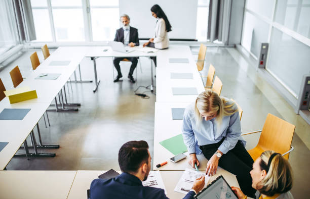Business People Having a Meeting
