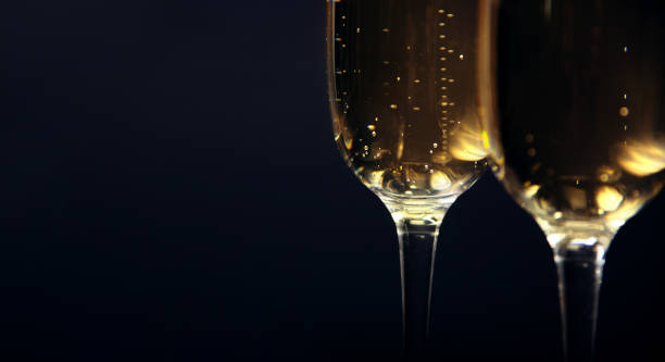 istock Champagne in the glass 1190133010