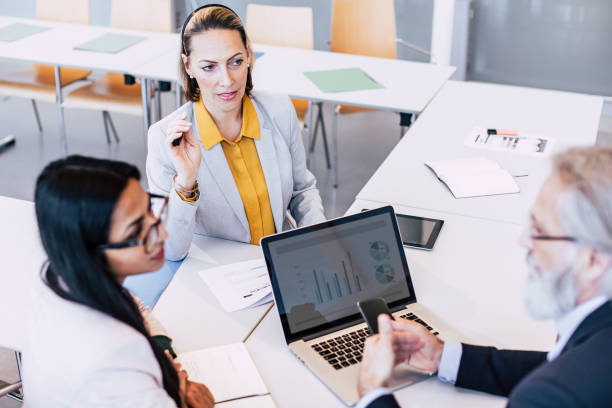 istock Business People Having a Meeting 1190133190