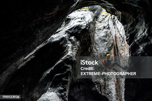 istock Descent into the cave 1190133936