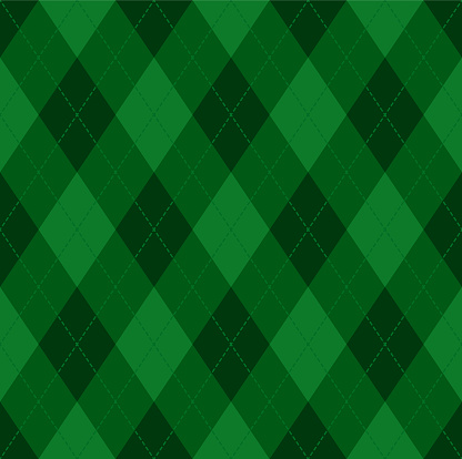 Argyle Christmas seamless vector pattern