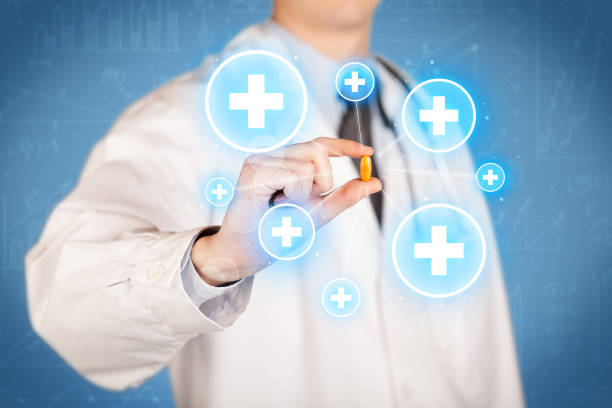 istock A doctor showing a pill with crosses 1190137949
