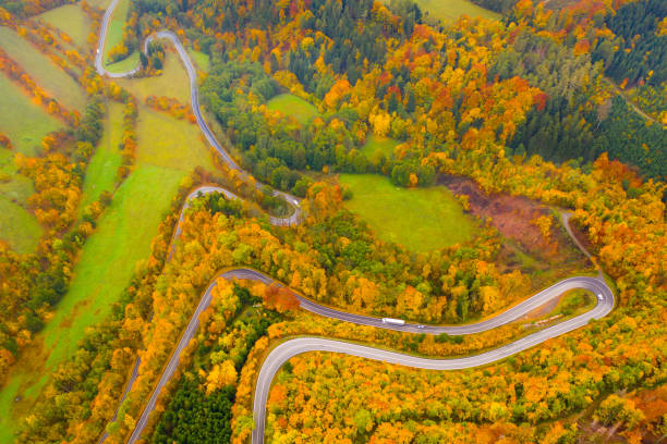 istock Picturesque autumn landscape 1190138573