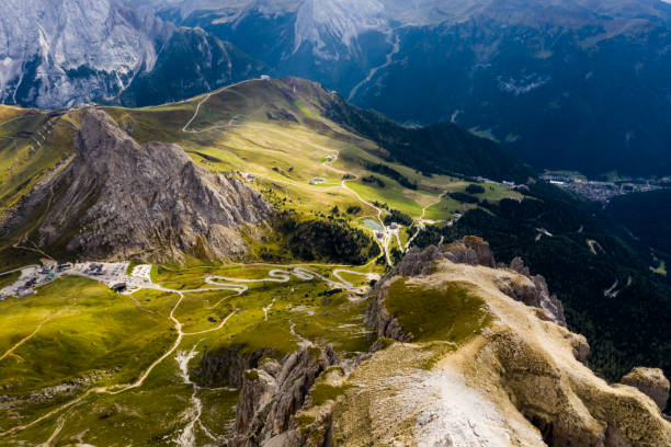 istock Dolomites Italy - Amazing mountain scenery with clouds 1190139455