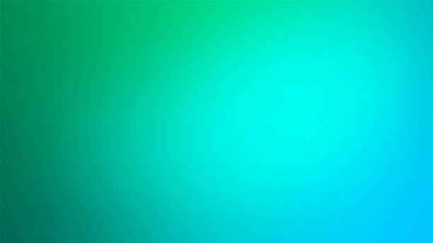istock Trendy Abstract Cyan Holographic Iridescent Background. Pastel Colorful Backdrop 1190152387