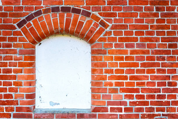 istock White window with place for text on a house. 1190152589