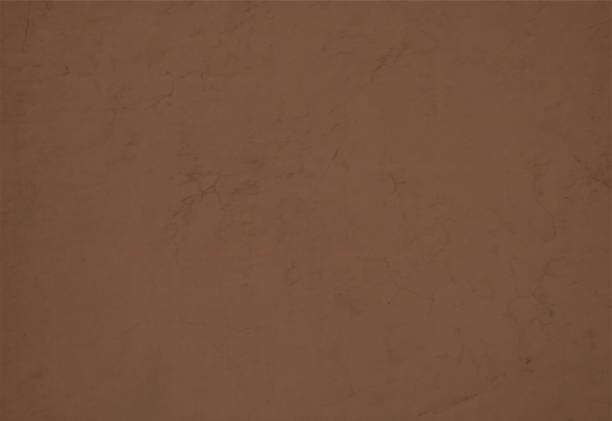 темно-шо�коладно-коричневый цвет скомканной бумаги текстурированной векторной иллюстрацией - textured brown backgrounds smudged stock illustrations