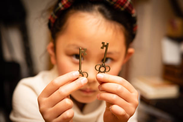 Child to compare the two key