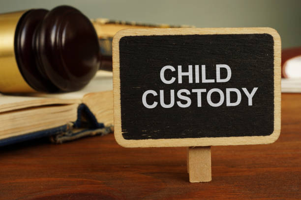istock Conceptual hand writing text showing child custody 1190159312