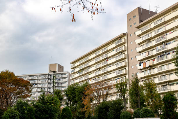 istock A housing complex in Akishima City, Tokyo, Japan 1190159644