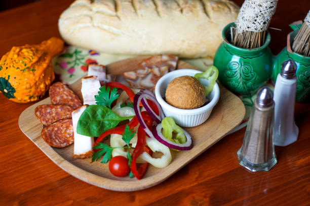 istock Breakfast food in a restaurant 1190159774