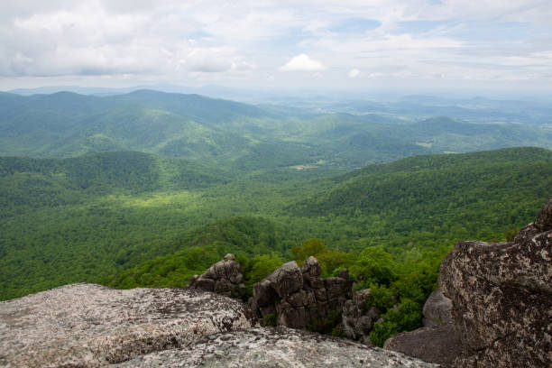 istock Rewarding view after a strenuous mountain hike. 1190159775