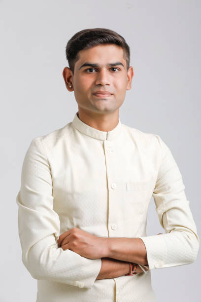 istock young indian man in Ethnic wear and showing multi pal expression 1190163362