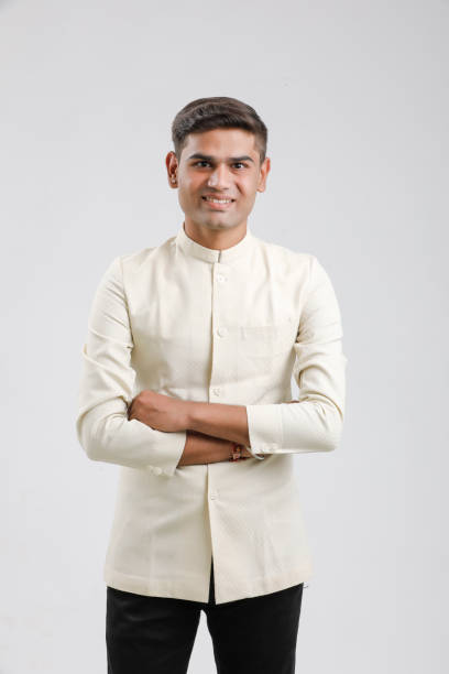istock young indian man in Ethnic wear and showing multi pal expression 1190163383