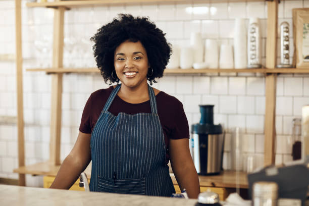 istock She's managing the cafe of her dreams 1190165504
