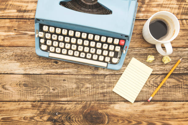 istock Vintage writer's equipment 1190166112