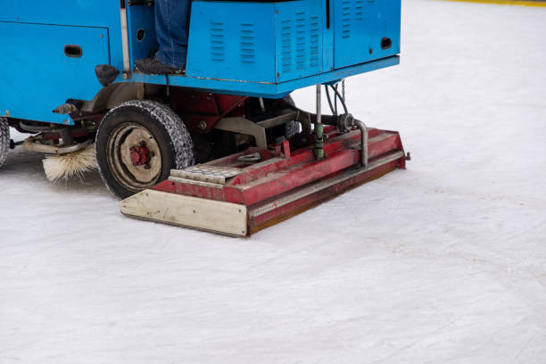istock ice rink cleaning machine close up 1190167040