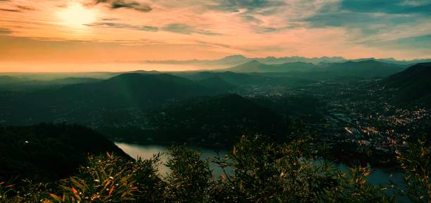 istock Moody Autumn Sunset 1190169189