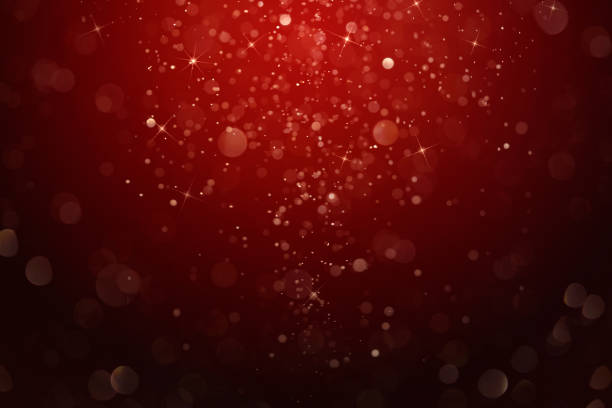 istock Abstract, defocused red and gold glittering background 1190172522