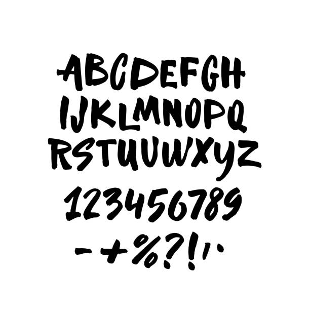 märz-05 - handschrift stock-grafiken, -clipart, -cartoons und -symbole