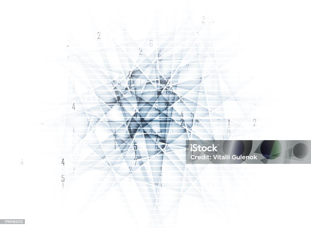 Abstract Tech Background Futuristic Technology Interface Vector ...