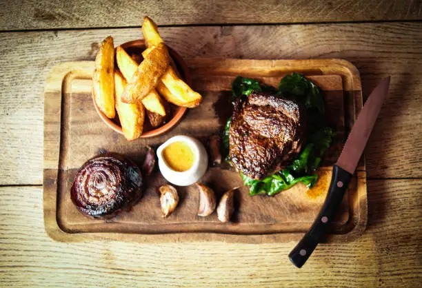 Steak and Chips