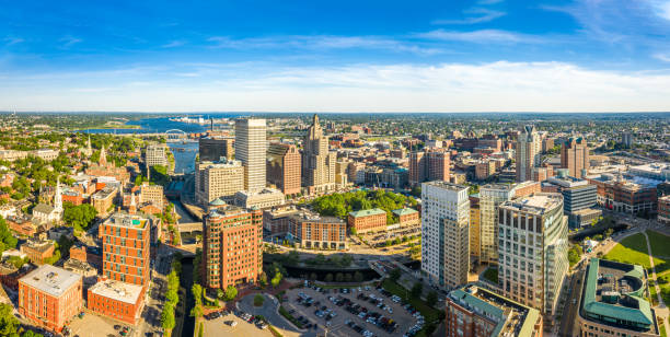 istock Aerial panorama of Providence, Rhode Island 1190188074