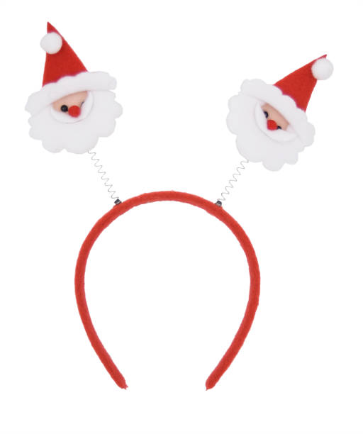 istock Isolated christmas headband with santa claus 1190192930