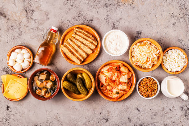 istock Fermented food, probiotics 1190195332