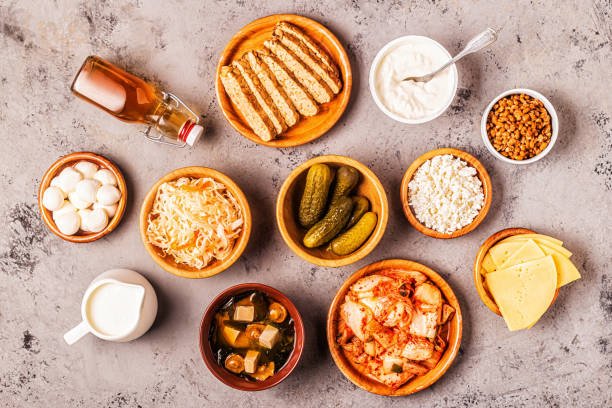istock Fermented food, probiotics 1190195356