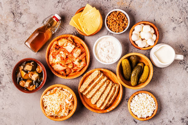 istock Fermented food, probiotics 1190195386