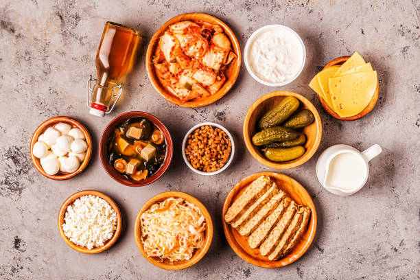 istock Fermented food, probiotics 1190195488