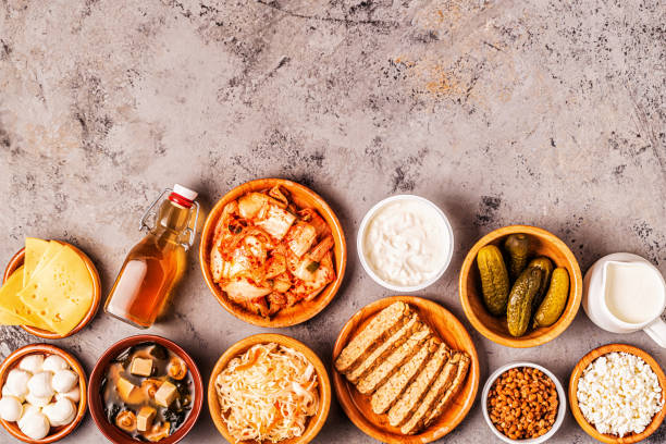 istock Fermented food, probiotics 1190195546