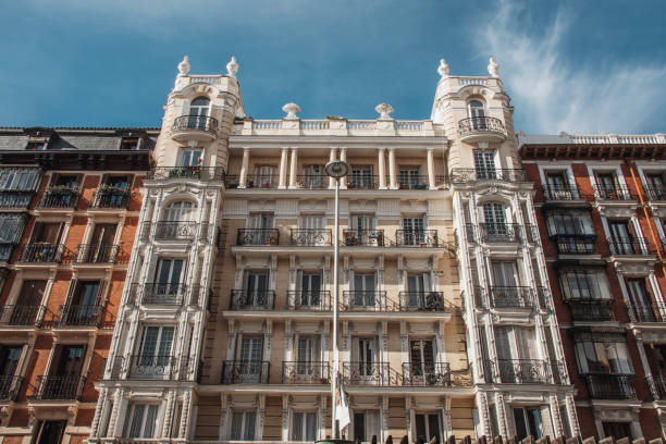 istock Classic residential building in Madrid 1190196306