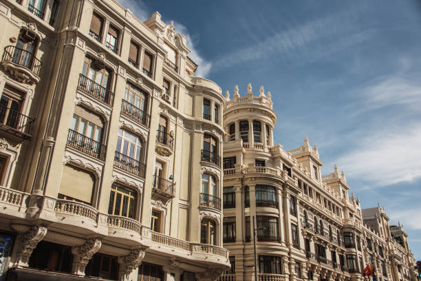 istock Luxurious building facade in Madrid 1190203495