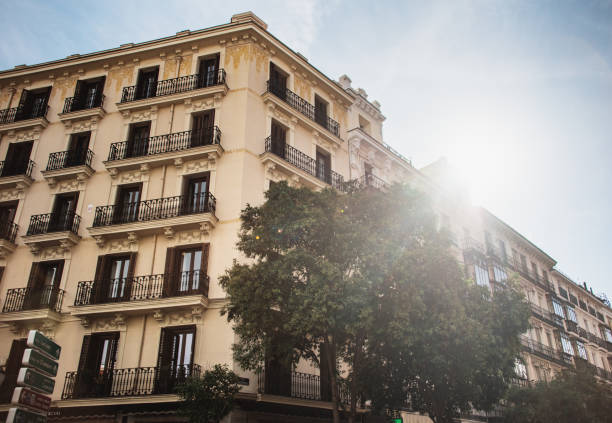 istock Apartment building in Madrid 1190204648