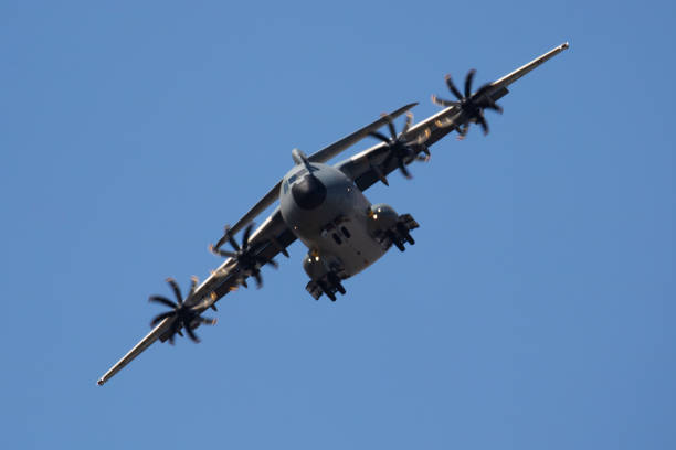 2018: Airbus A400M Atlas EC-400 transport plane display