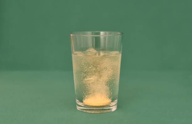 istock The effervescent tablet dissolves in a glass of water 1190216140