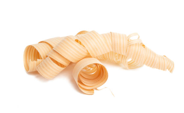 istock wood shavings isolated 1190216403