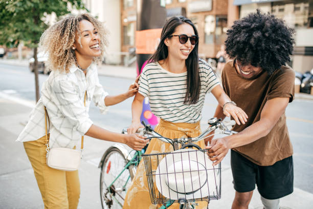 istock Bike and friends 1190216769