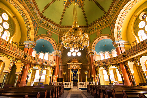 The Church of St Nicholas the Miracle-Maker (Russian Church) in Sofia, Bulgaria.