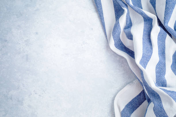 istock kitchen cloth napkin on wood background with copy space 1190232085