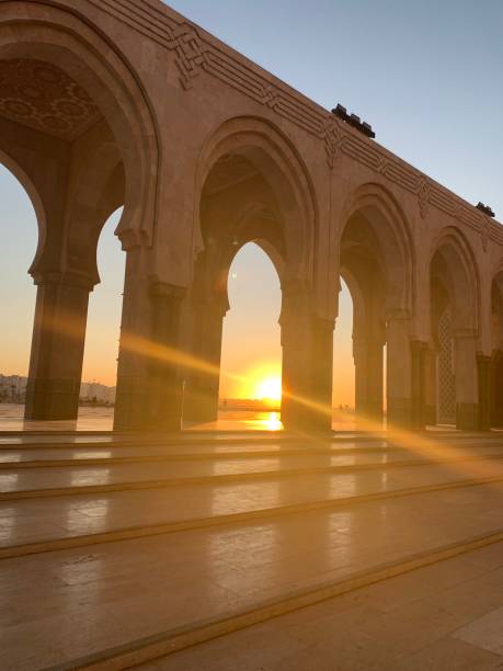 istock Hassan 2 Mosque sunset 1190236663