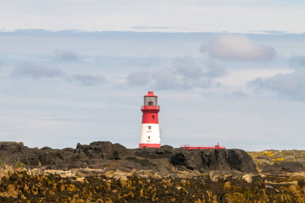 istock Longstone Lighthouse on Longstone Rock, England 1190260339