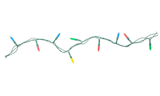 istock String of Christmas lights isolated on white background With clipping path 1190266507