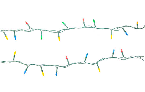 istock String of Christmas lights isolated on white background With clipping path 1190266523