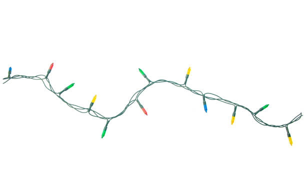 istock String of Christmas lights isolated on white background With clipping path 1190266549