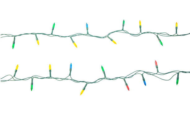 istock String of Christmas lights isolated on white background With clipping path 1190266573