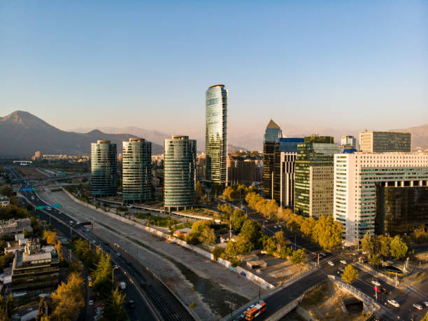 istock Santiago Financial District 1190271464